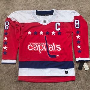 Alexander Ovechkin Capitals Throwback Jersey NWT M